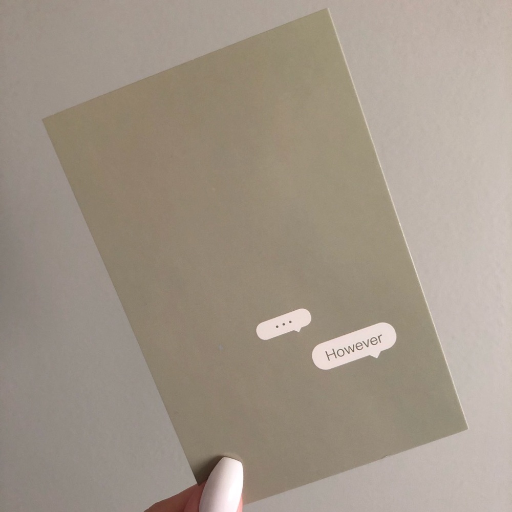 🌻10/$10🌻 Graphic Text Bubble Postcard Wall Art